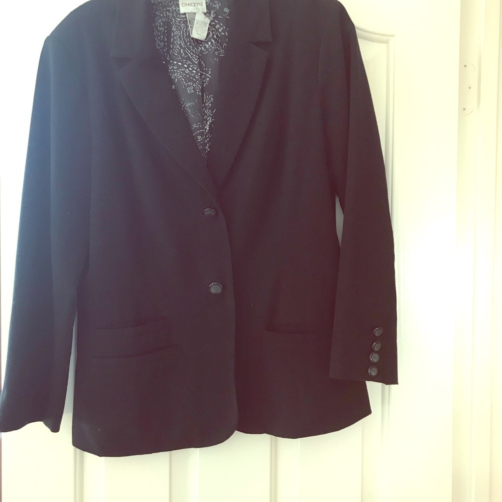 Black lined blazer